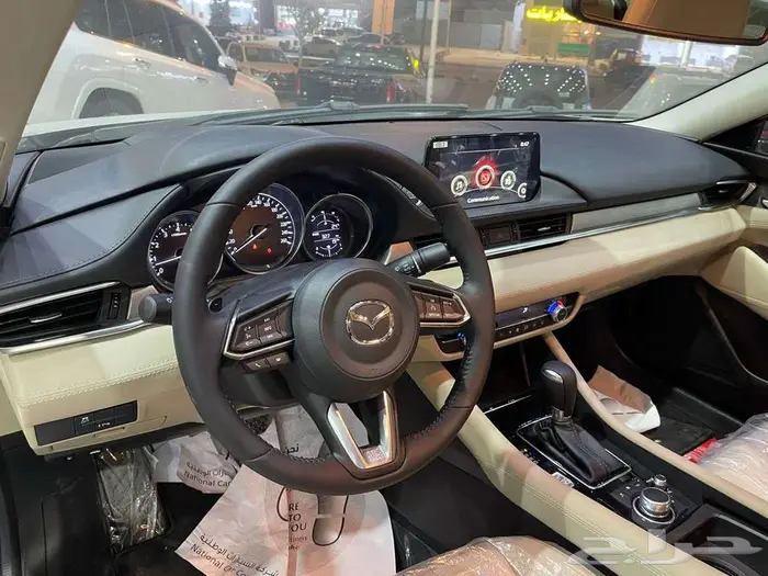 مازدا 6 موديل 2025 نص فل فتحه اقل سعر كاش اواقساط 8