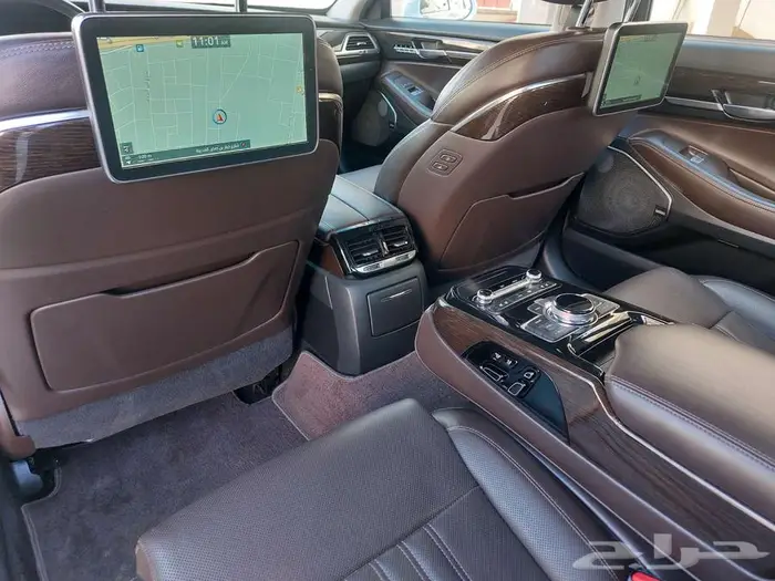 جينسيس G90 2017 رويال V6 فل نظيفة وكالة 27