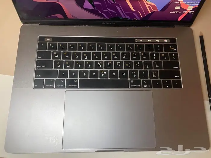 ماك بوك برو تتش بار 2019   16GB   نظامين ويندوز و IOS 3