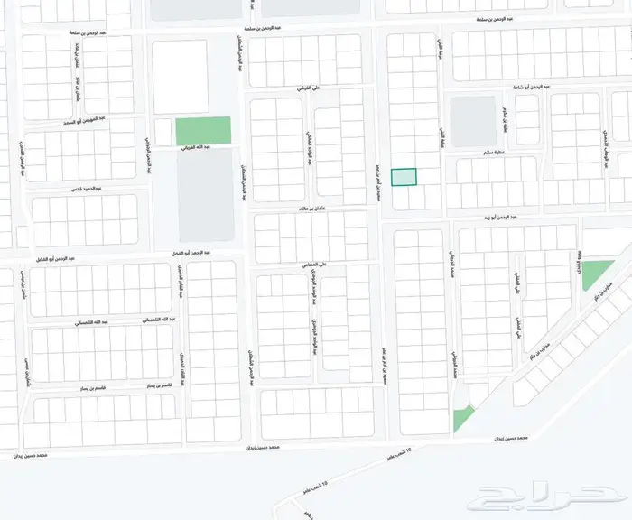 للبيع ارض بولي العهد 9 ط شارع 32 0