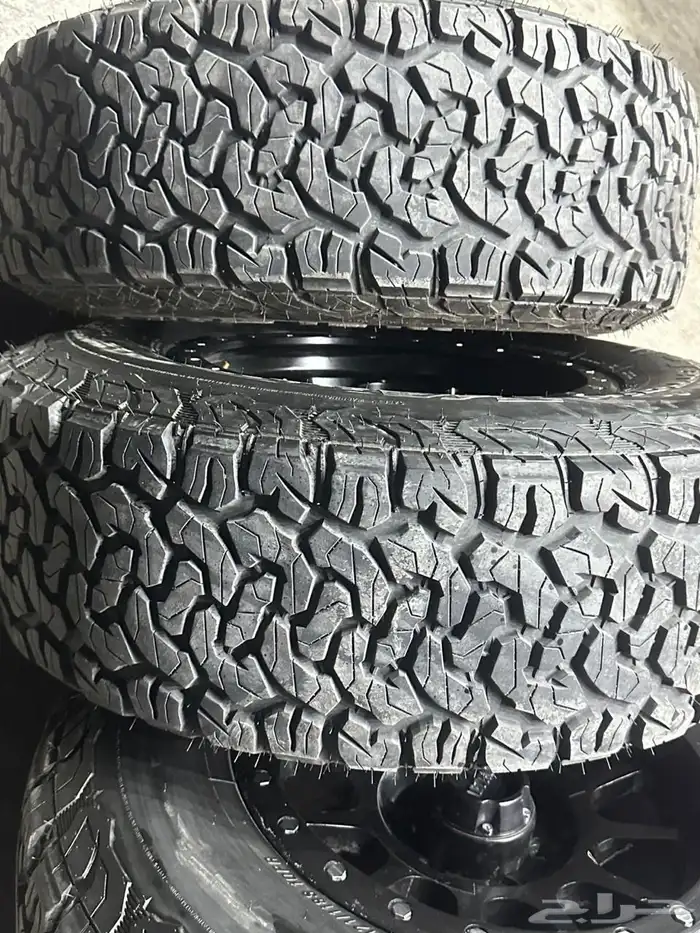 جنوط ميثود 6 مسمار مع كفرات نص حجري مقاس 17 2