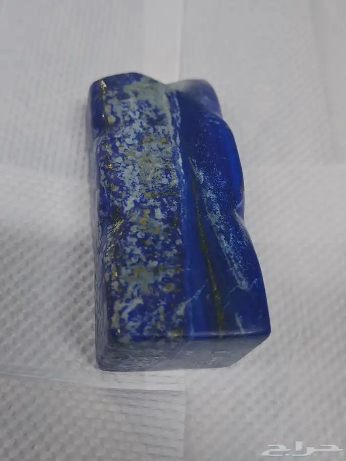 للبيع  حجر لازورد أفغاني أصلي تحفة   420 غرام 0