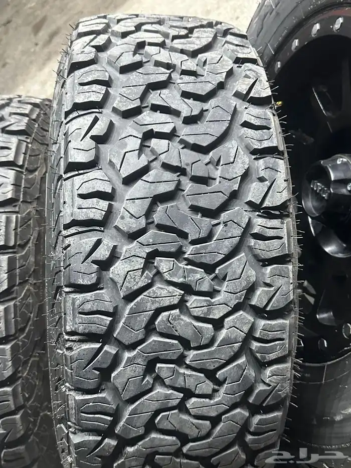 جنوط ميثود 6 مسمار مع كفرات نص حجري مقاس 17 6