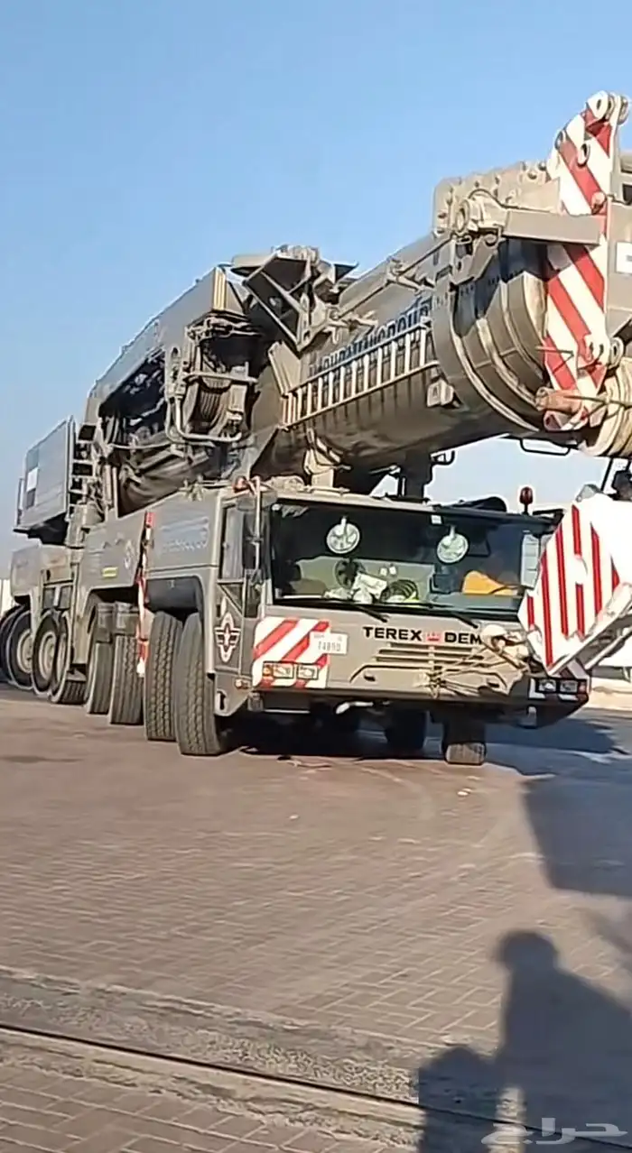 كرين ونش craneرافعه كرين ونش 200طن للاجار اليومي والشهري 2