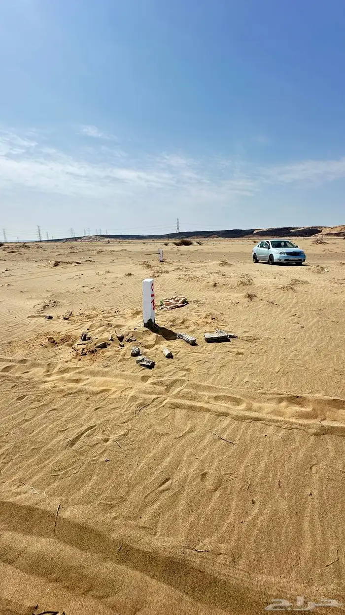 للبيع نص ارض في مخطط جوهرة ثول موقع مميز قريب طريق المدينه 7