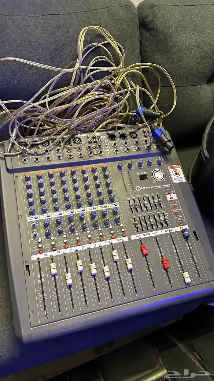 ميكسر صوت وسماعات 4