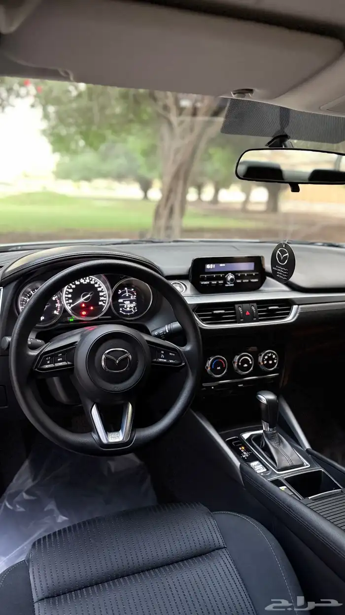 مازدا 6 -2017-ممشى قليل-(( مخزنة ))عداد 21 ألف- شبه وكالة 44