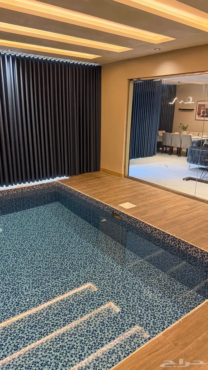 شاليه للايجار اليومي بمسبح واللعاب اطفال 3