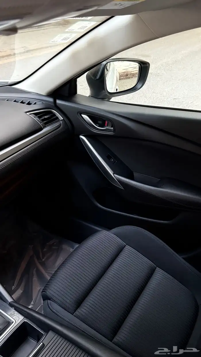 مازدا 6 -2017-ممشى قليل-(( مخزنة ))عداد 21 ألف- شبه وكالة 50