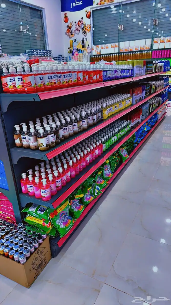 كماليات في محافظة الامواه البيع كامل المحل ورفوف والبضاعه 4