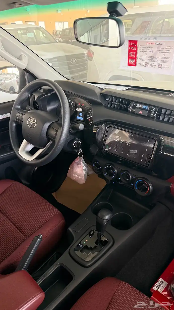 هايلوكس 2025 سلق تماتك حساسات وخطوط جانبيه دبل بأقل سعر 15