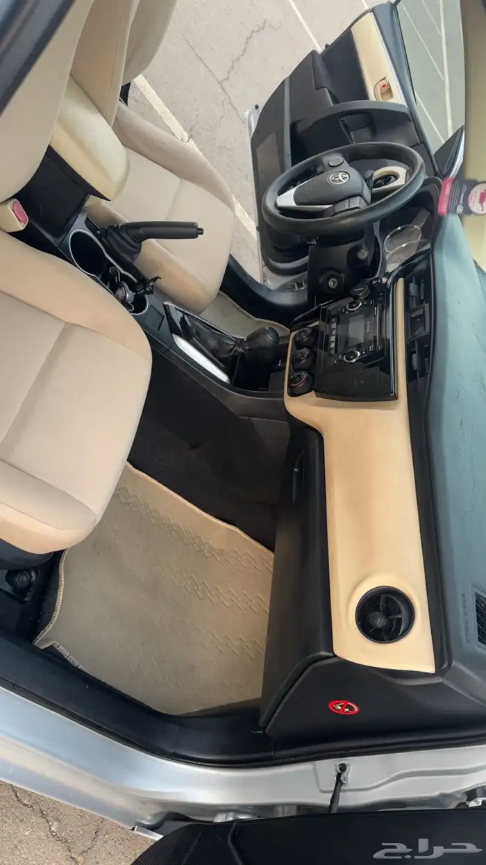 كورولا 2018 xli مطور بحالةالوكالة شرط مرفق تقرير فحص السواط 15