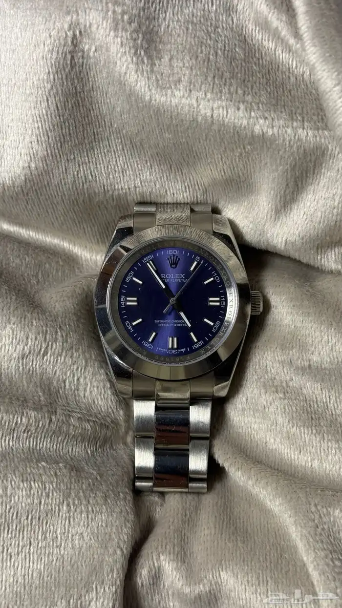 ساعه رولكس اصليه (Rolex milgauss) شبه جديده ماشاءالله 0