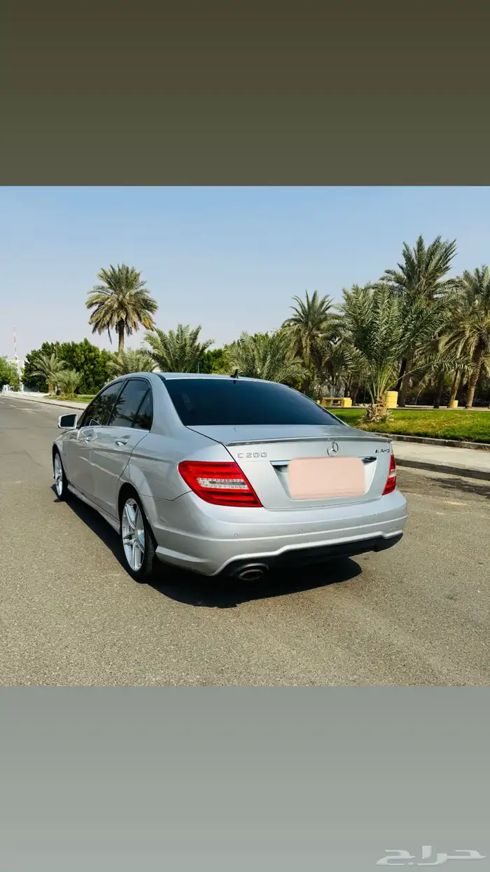 مرسيدس C200 ممشى قليل 4