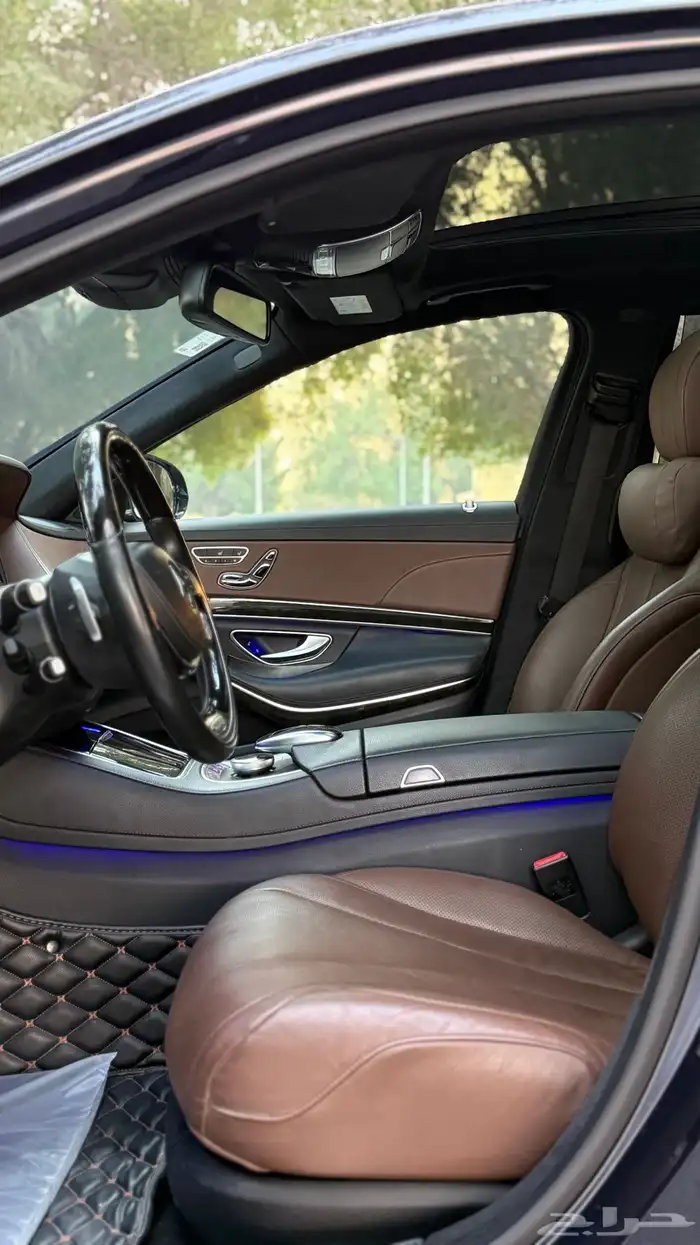 مرسيدس يخت - 2015 - S400 - ممشى قليل (( مخزنة )) شبه وكالة 51