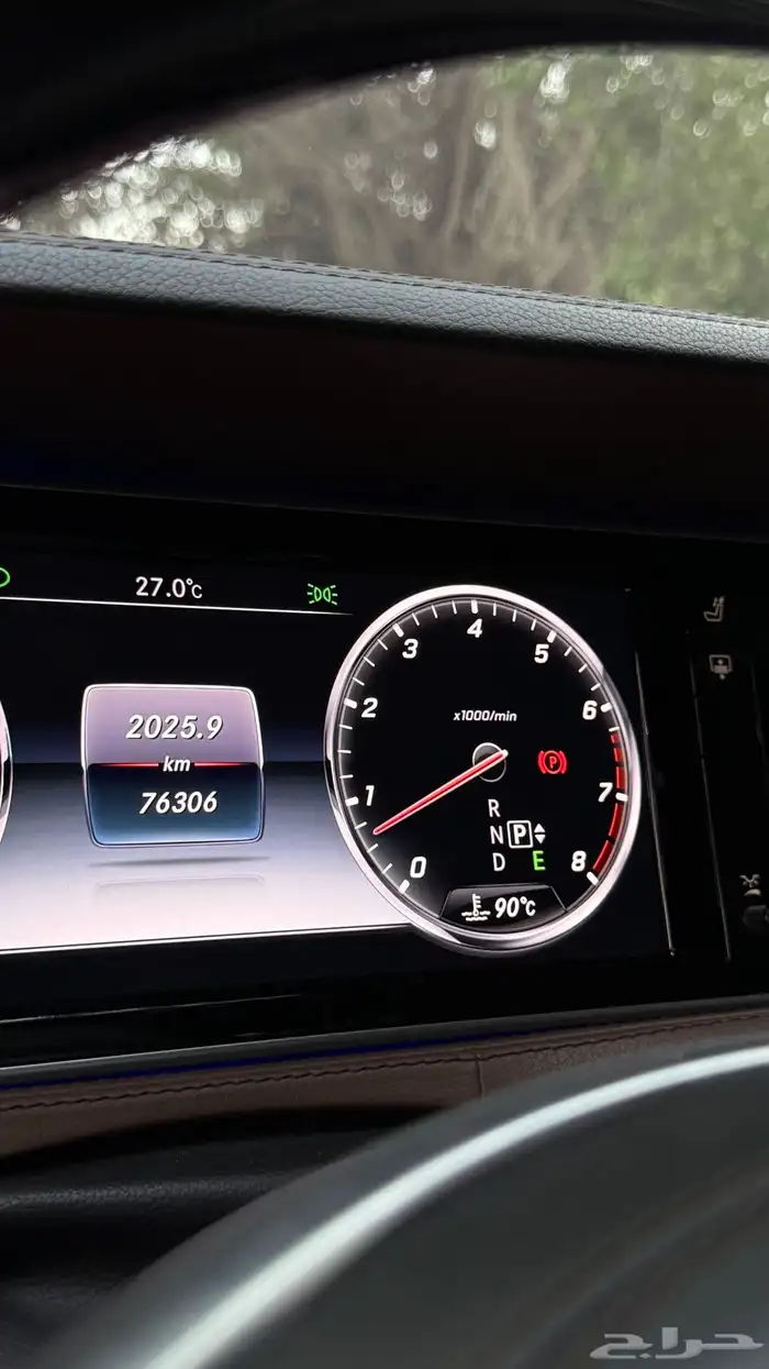 مرسيدس يخت - 2015 - S400 - ممشى قليل (( مخزنة )) شبه وكالة 64