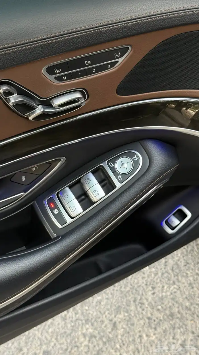 مرسيدس يخت - 2015 - S400 - ممشى قليل (( مخزنة )) شبه وكالة 77