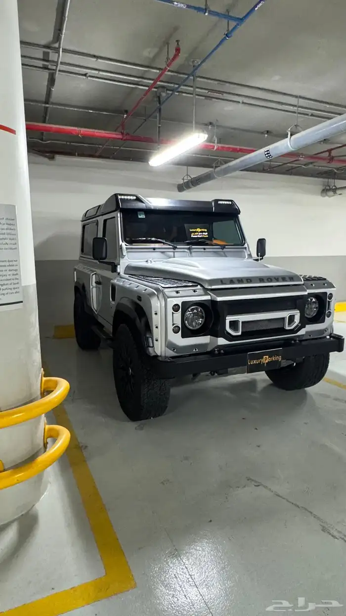 ديفندر 2013 تعديل خان اصلي واللون فضي نادر جدا 14