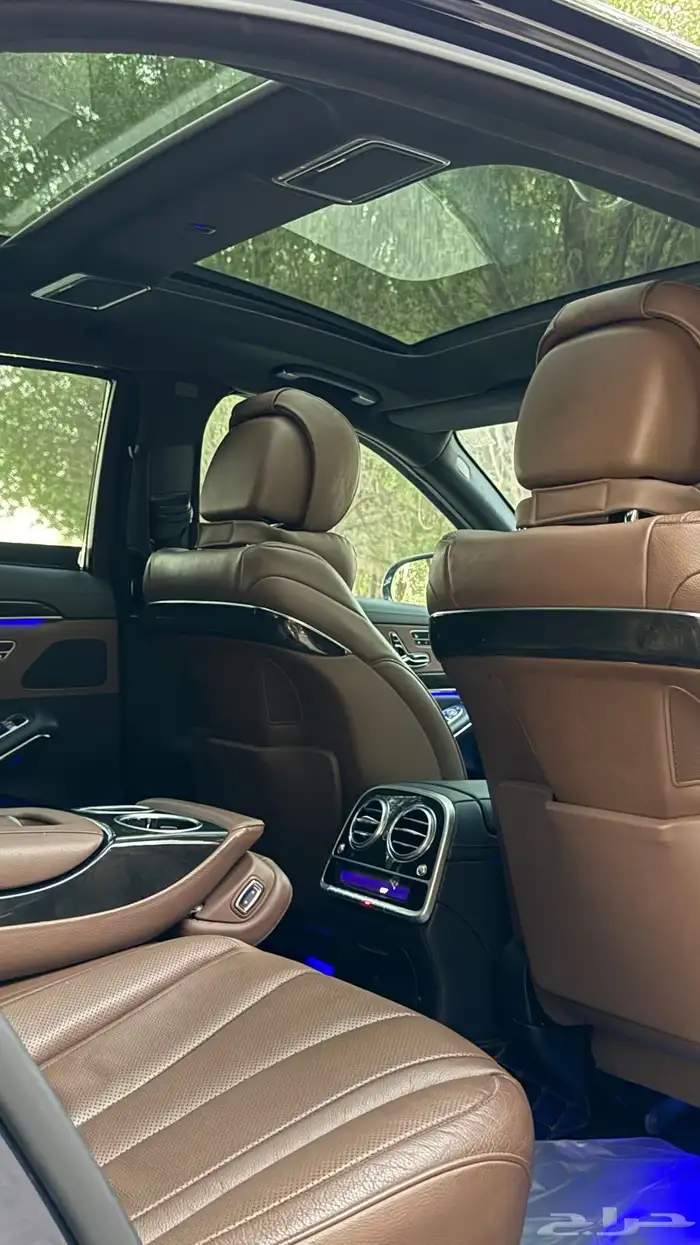 مرسيدس يخت - 2015 - S400 - ممشى قليل (( مخزنة )) شبه وكالة 46