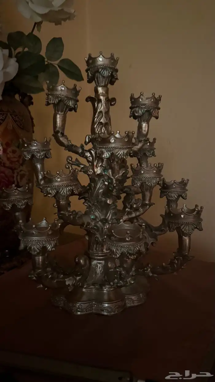 شمعدان مزهريه كبيره لوحه كبيره 1
