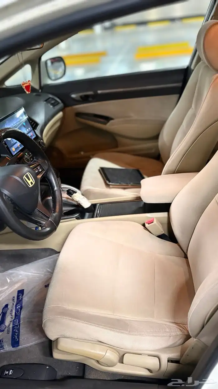 هوندا سيفيك 2007 نص فل بقمه النظافه 24