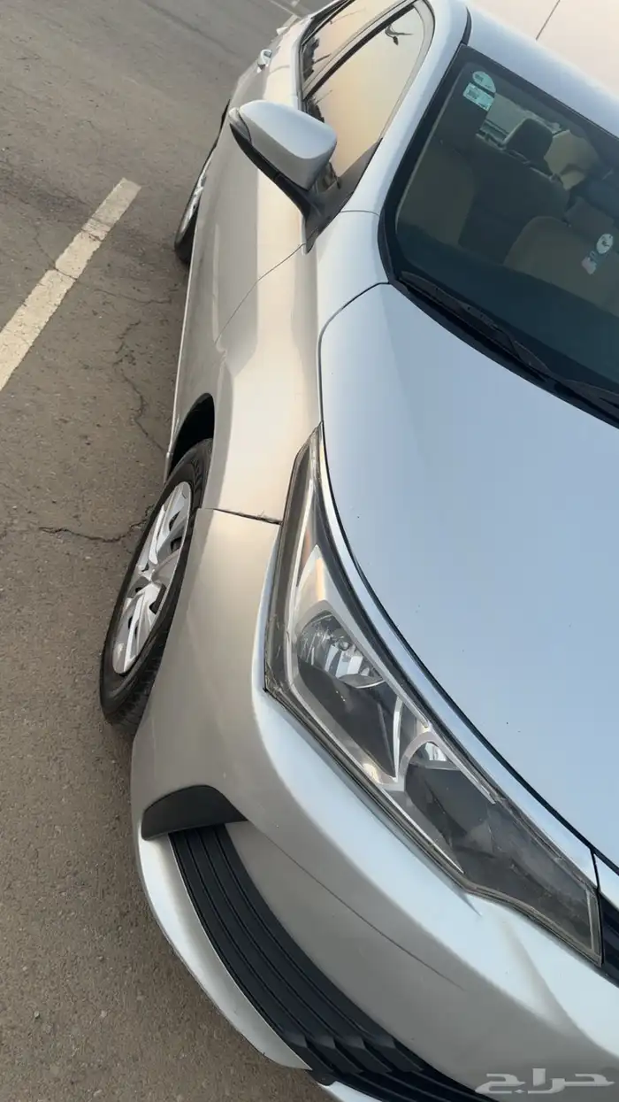 كورولا 2018 xli مطور بحالةالوكالة شرط مرفق تقرير فحص السواط 9