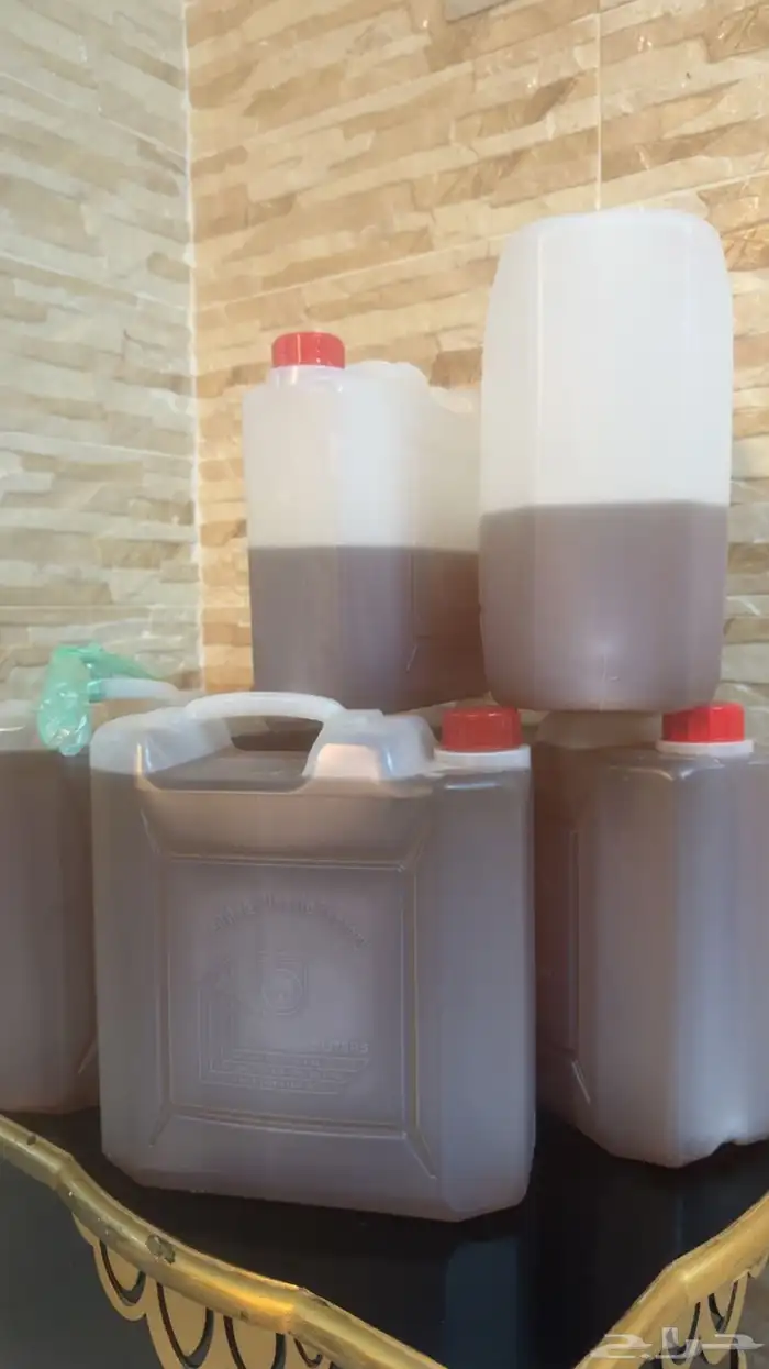 زيت سمسم بلدي للبيع (مزارع صنبه وادي جيزان) 7