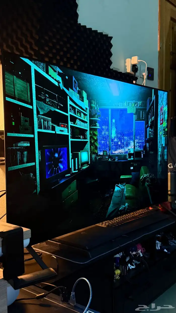 تلفزيون شاشه 55 OLED B5 LG 120HZ ال جي 4K استخدام يومين بس 2