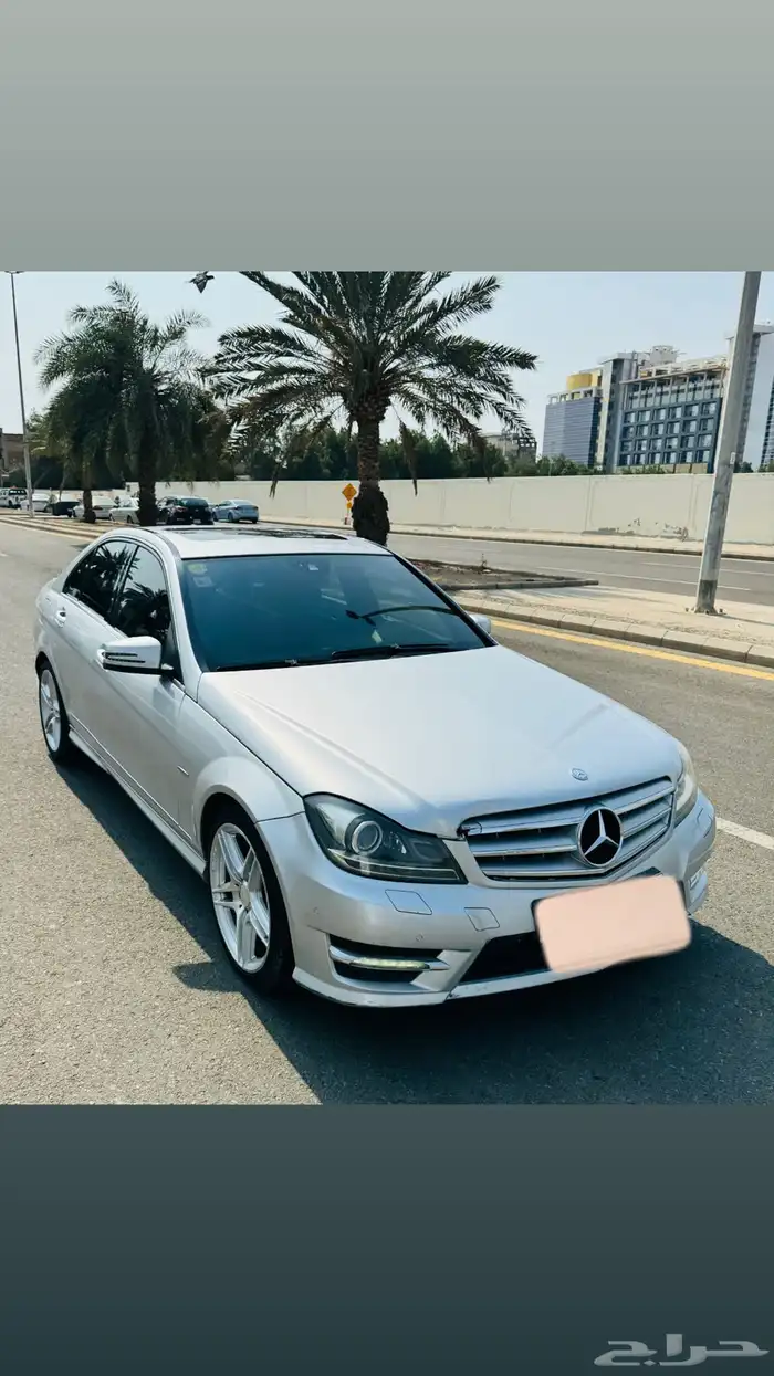 مرسيدس C200 ممشى قليل 0