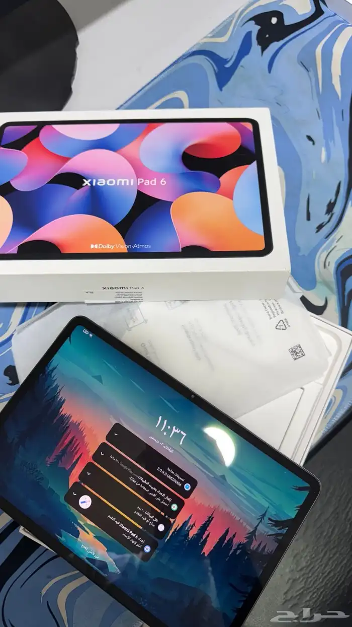 تابلت شاومي مي باد 6 اخو الجديد 0