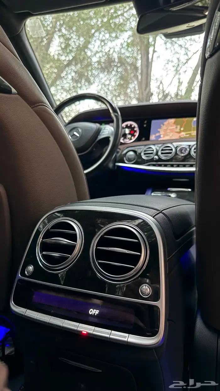 مرسيدس يخت - 2015 - S400 - ممشى قليل (( مخزنة )) شبه وكالة 49