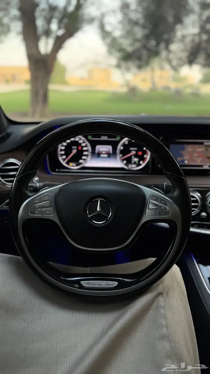 مرسيدس يخت - 2015 - S400 - ممشى قليل (( مخزنة )) شبه وكالة 70