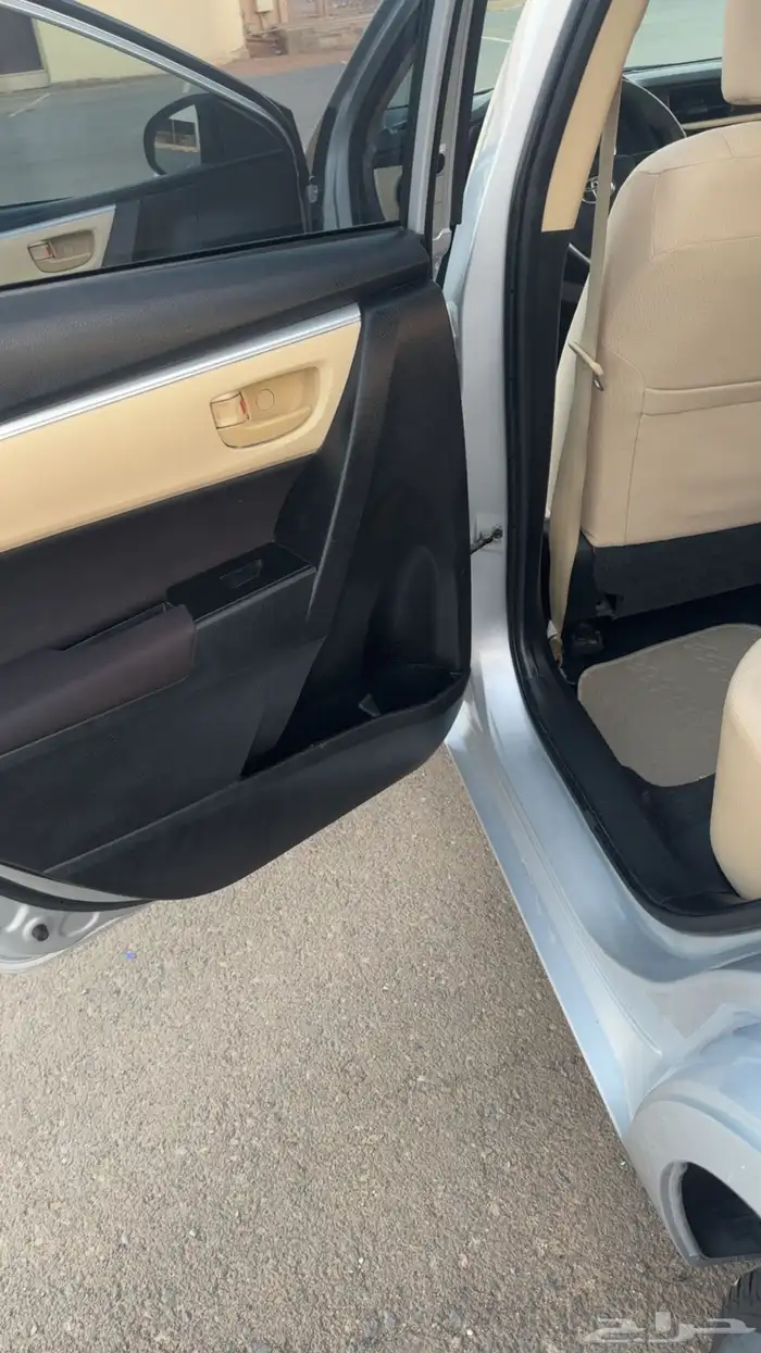 كورولا 2018 xli مطور بحالةالوكالة شرط مرفق تقرير فحص السواط 22