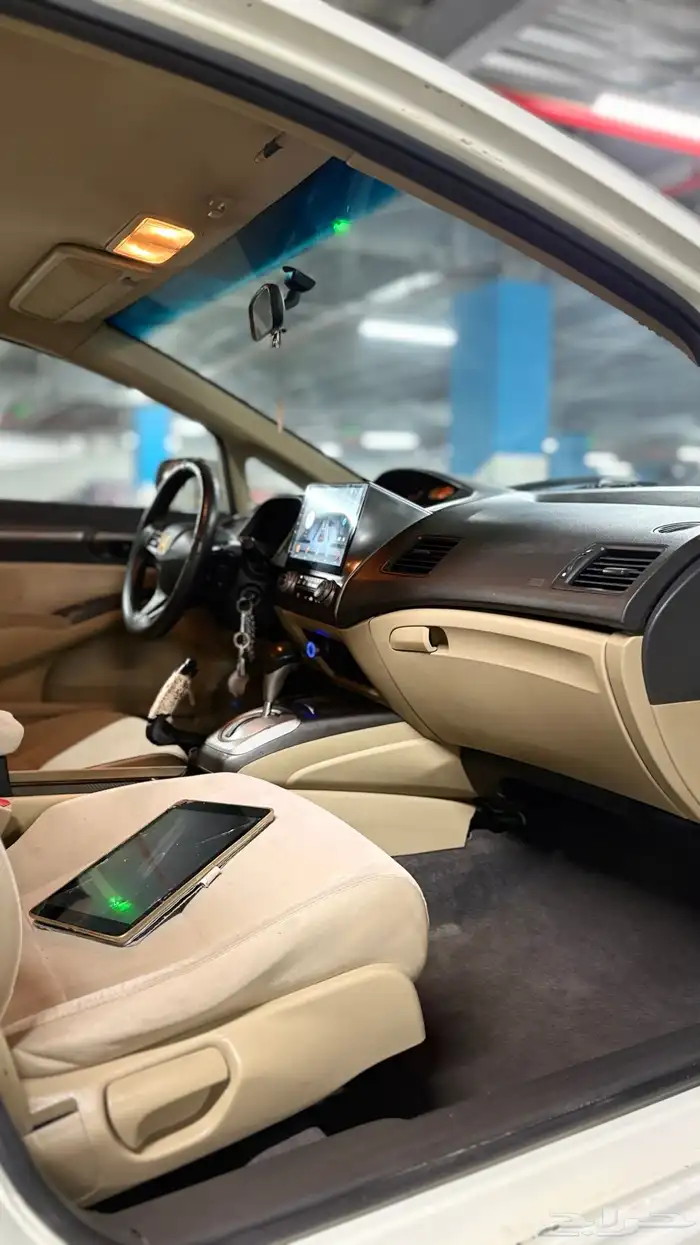 هوندا سيفيك 2007 نص فل بقمه النظافه 26