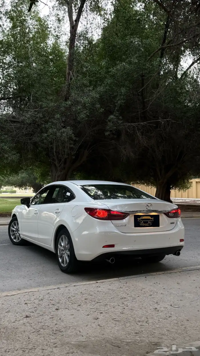 مازدا 6 -2017-ممشى قليل-(( مخزنة ))عداد 21 ألف- شبه وكالة 10