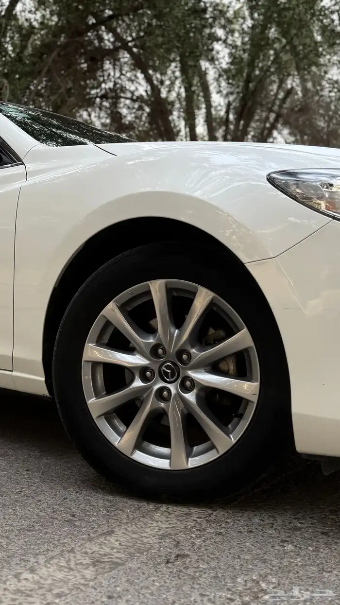 مازدا 6 -2017-ممشى قليل-(( مخزنة ))عداد 21 ألف- شبه وكالة 13