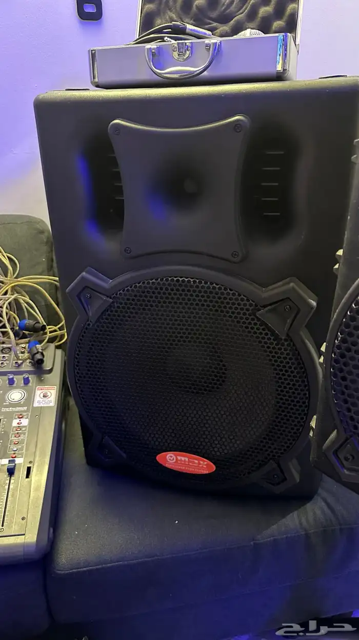 ميكسر صوت وسماعات 3