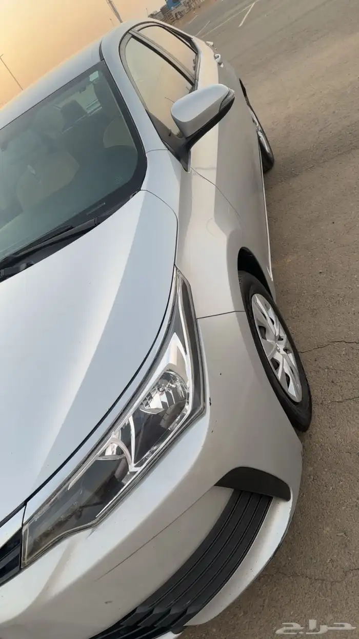 كورولا 2018 xli مطور بحالةالوكالة شرط مرفق تقرير فحص السواط 8