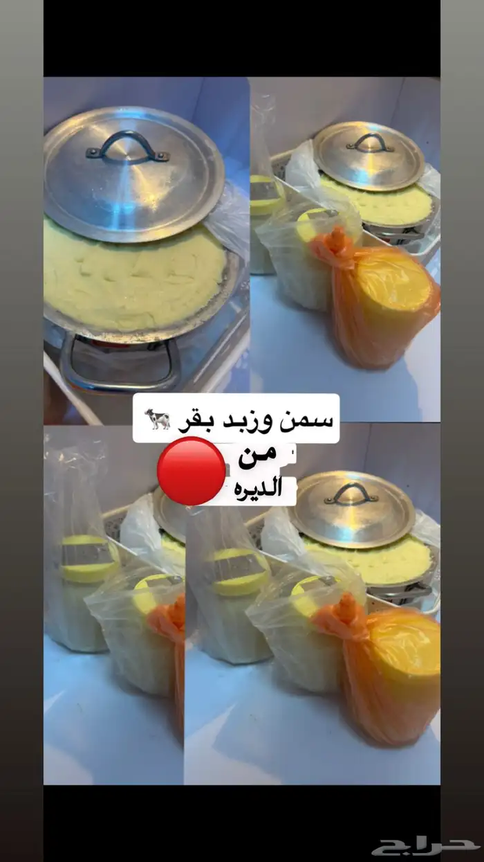 سمن بقر الكيلو ب200ريال فقط 1