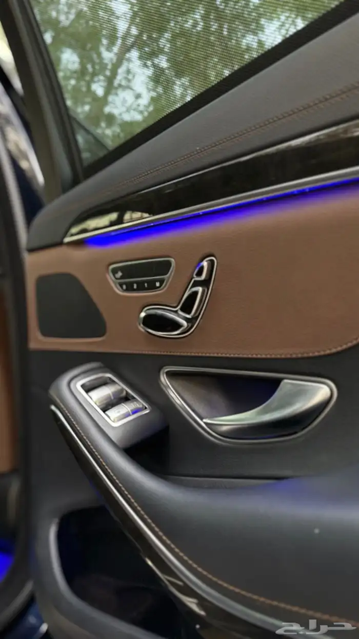 مرسيدس يخت - 2015 - S400 - ممشى قليل (( مخزنة )) شبه وكالة 55