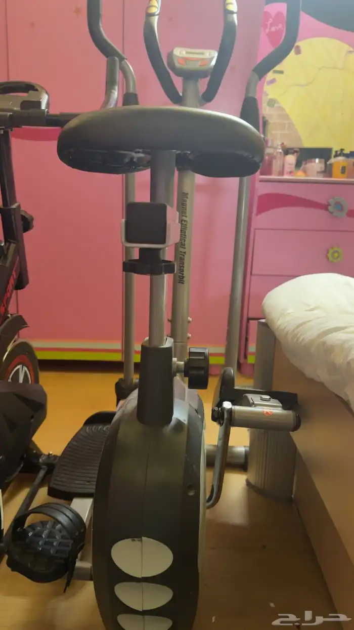 جهاز دراجة بحاله ممتازه قوي ويتحمل اوزان 0