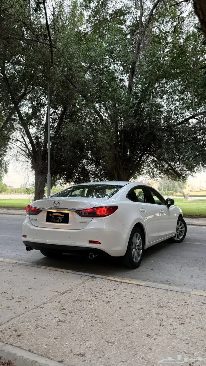 مازدا 6 -2017-ممشى قليل-(( مخزنة ))عداد 21 ألف- شبه وكالة 11