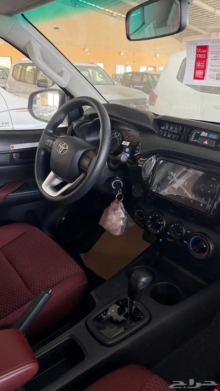 هايلوكس 2025 سلق تماتك حساسات وخطوط جانبيه دبل بأقل سعر 16