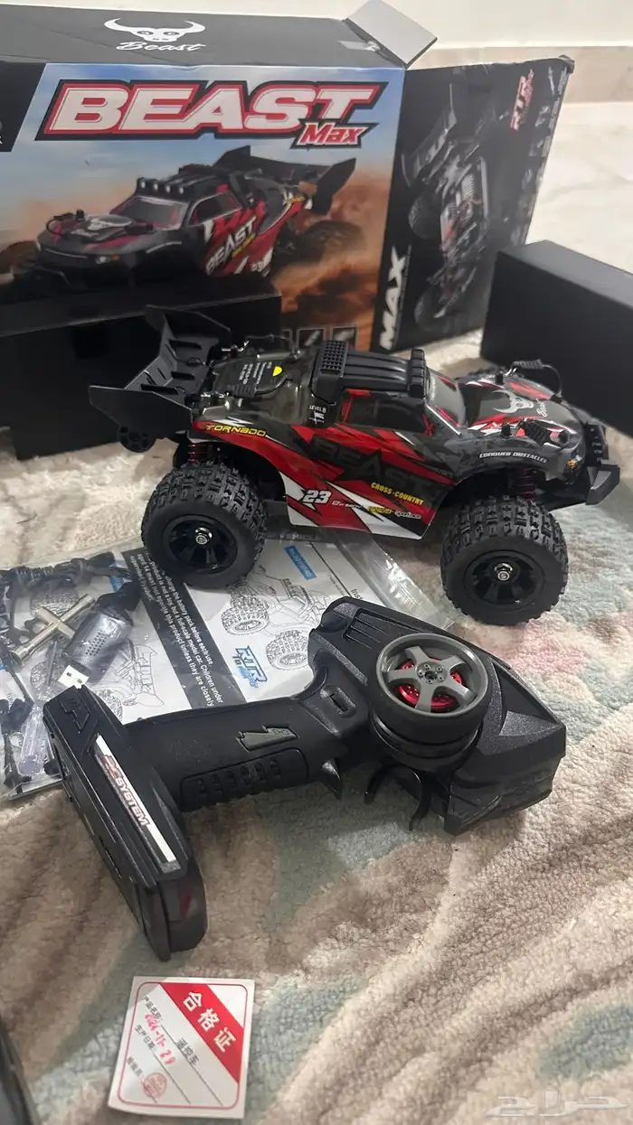 سيارة شحن دفع رباعي سريعة (60)كلم جودة عالية تحكم عن بعد 2