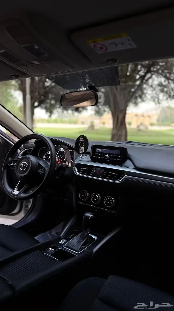 مازدا 6 -2017-ممشى قليل-(( مخزنة ))عداد 21 ألف- شبه وكالة 56