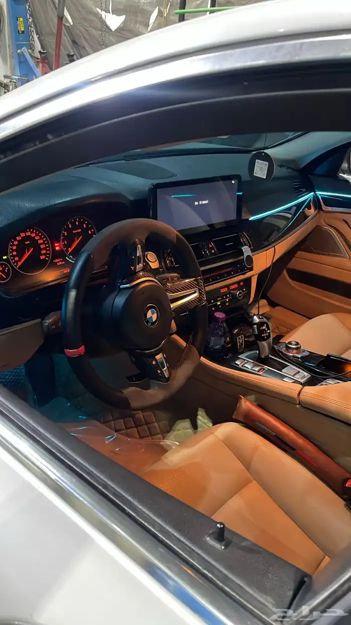 بي ام 520  2015 محوله 22 مكينه مخبطه 6