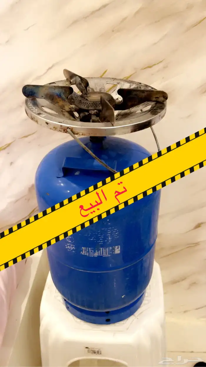 دبة غاز 5كيلو معبئة ايطالي الحجم الكبير 0