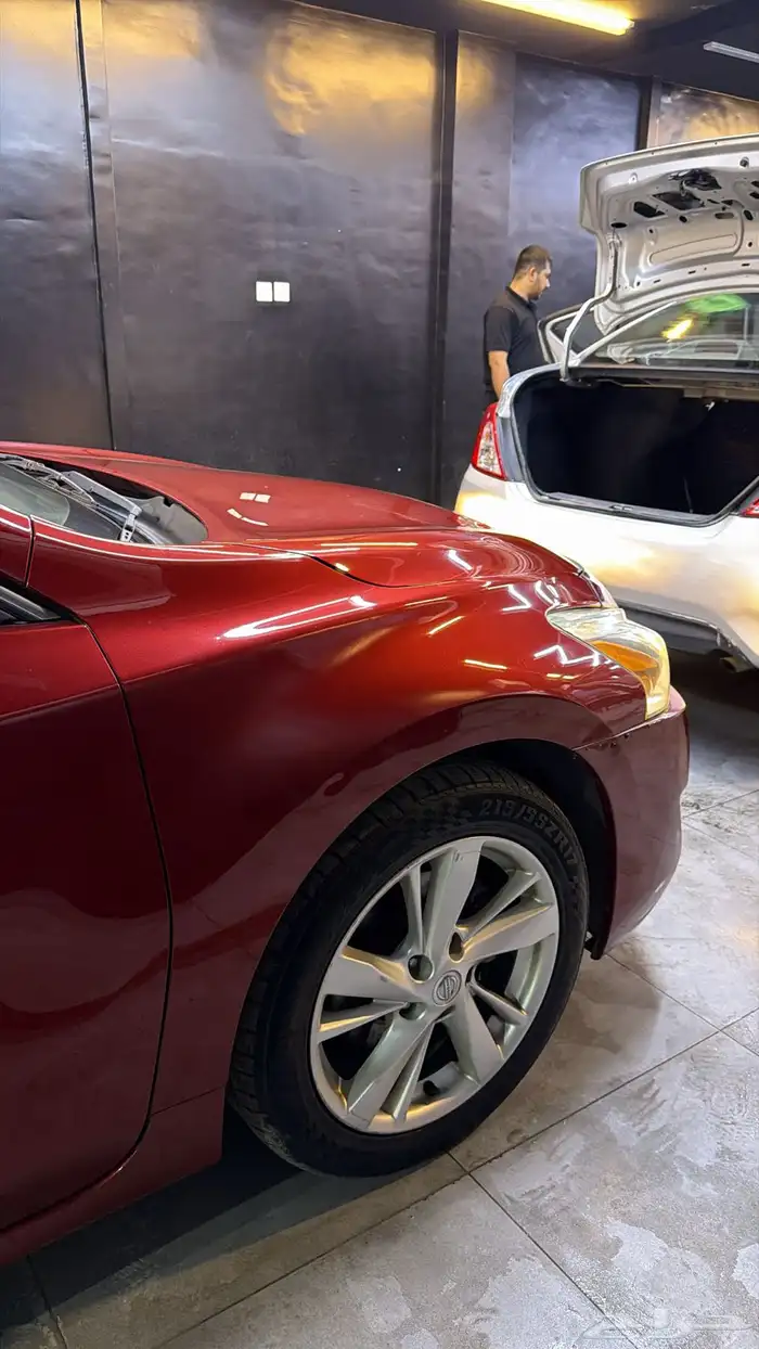 التيما 6 سلندر 3.5 احمر 2013 7