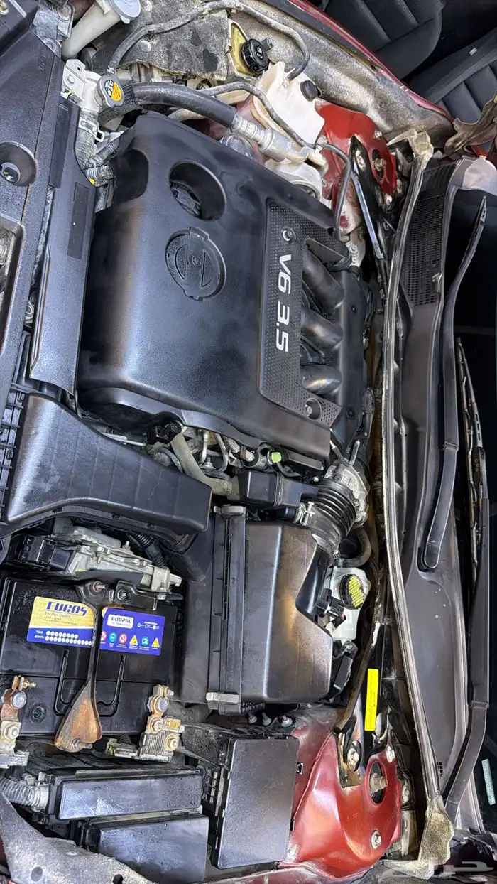 التيما 6 سلندر 3.5 احمر 2013 13