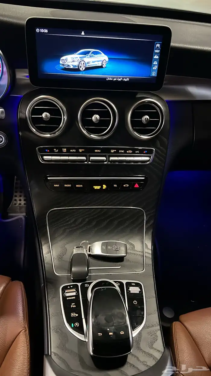 مرسيدس C200 فل كامل 12